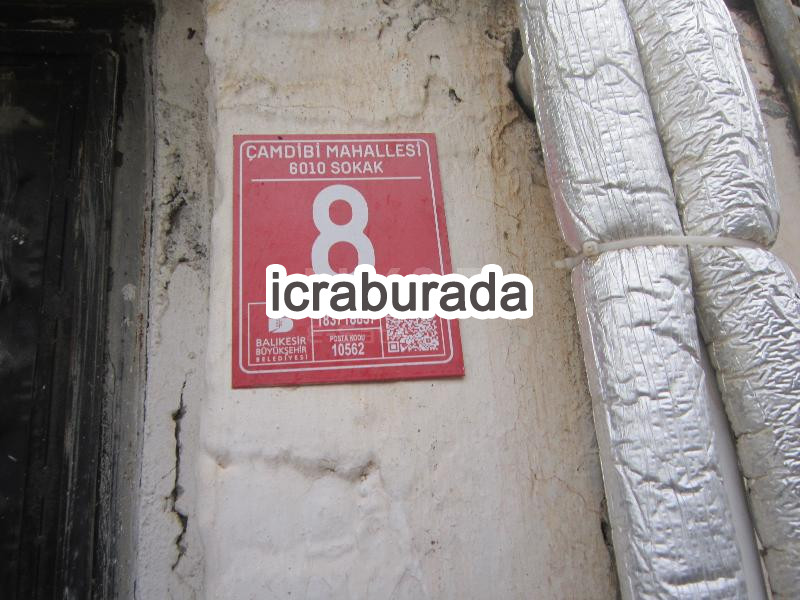 icralık  m2 Kargir Balıkesir Havran Çamdibi