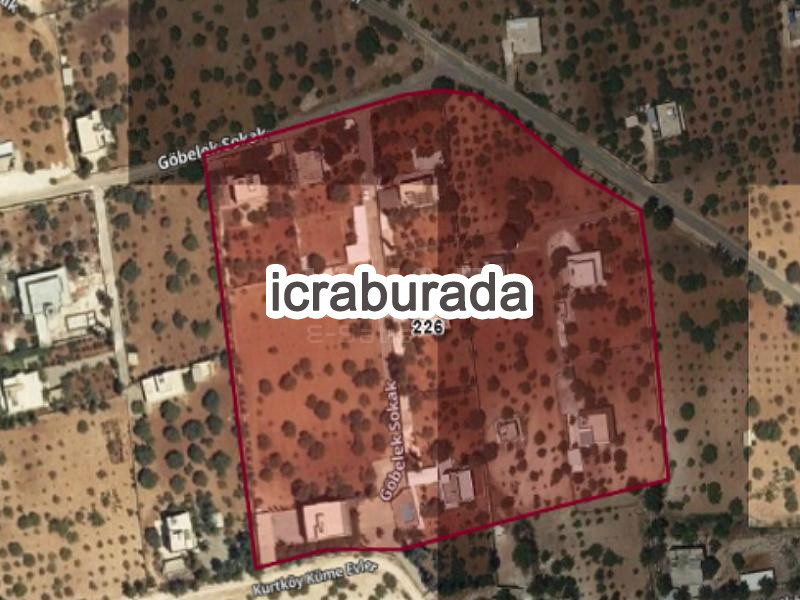 icralık  m2 Bag Şanlıurfa Karaköprü Aşik