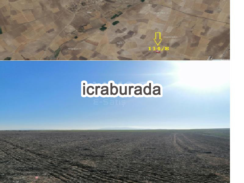 icralık  m2 Tarla Kırşehir Merkez Dedeli
