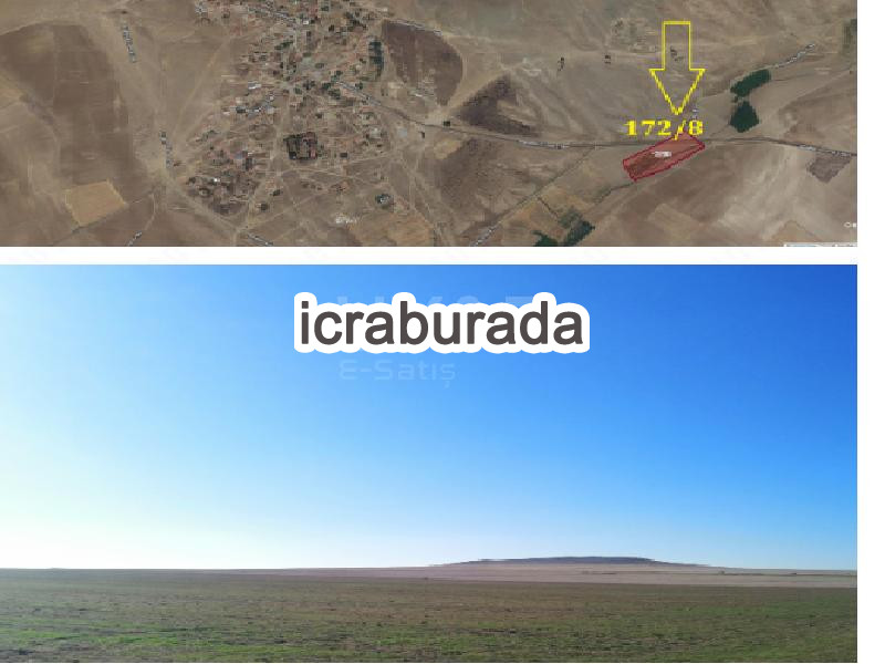icralık  m2 Tarla Kırşehir Merkez Dedeli