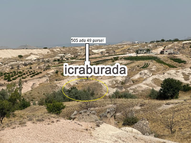 icralık  m2 Tarla Nevşehir Merkez Çat/cumhuriyet