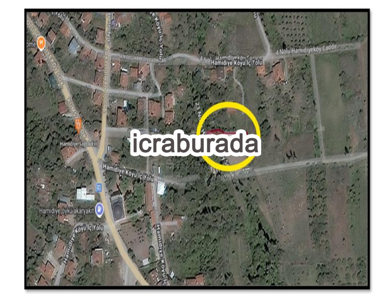icralık  m2 Tarla Bursa Gemlik Hamidiye