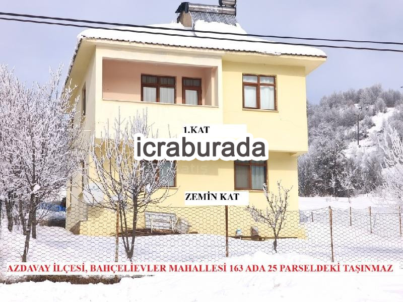 icralık  m2 Arsa Kastamonu Azdavay Bahçelievler