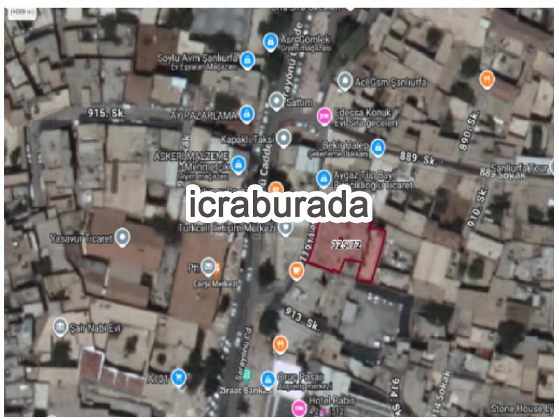 icralık 4 m2 Dukkan Şanlıurfa Eyyübiye Yusufpaşa