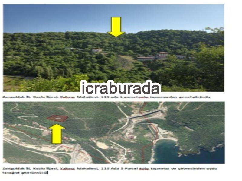 icralık  m2 Tarla Zonguldak Kozlu Yahma
