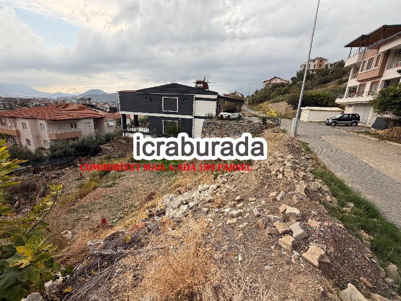 icralık  m2 Arsa Antalya Gazipaşa Cumhuriyet