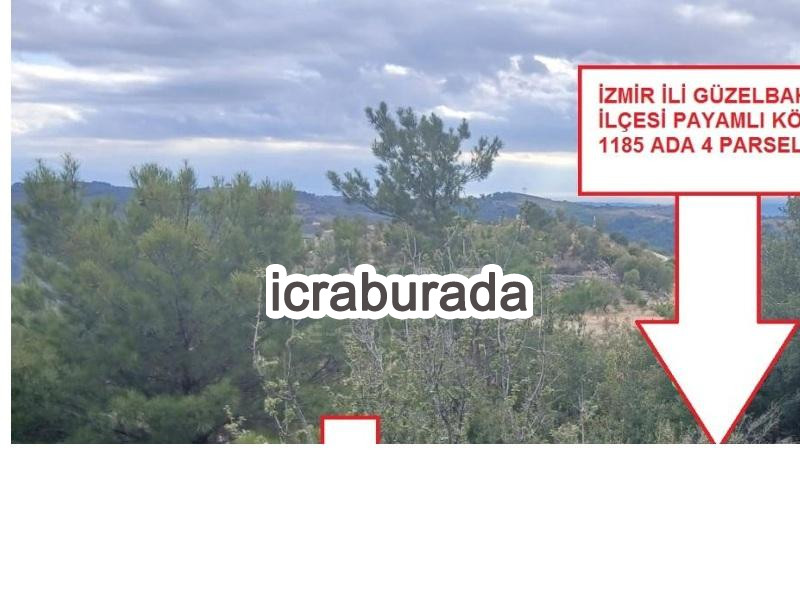 icralık  m2 Arsa İzmir Güzelbahçe Payamli