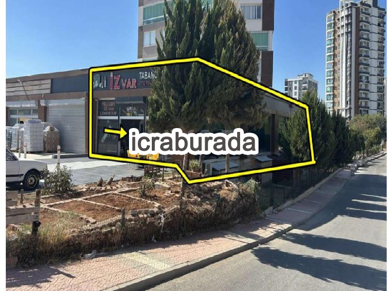 icralık 27 m2 Dukkan Mersin Yenişehir Menteş