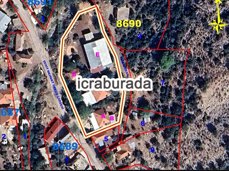 icralık  m2 Arsa Antalya Döşemealtı Aydinlar