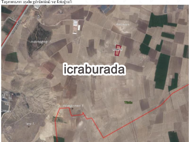 icralık  m2 Tarla Afyonkarahisar Sandıklı Yunusemre