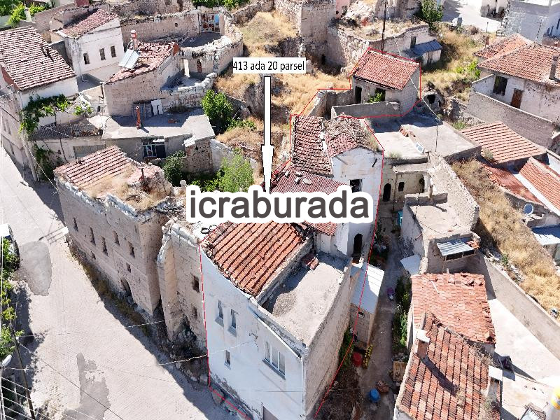 icralık  m2 Kargir Nevşehir Avanos Göynük