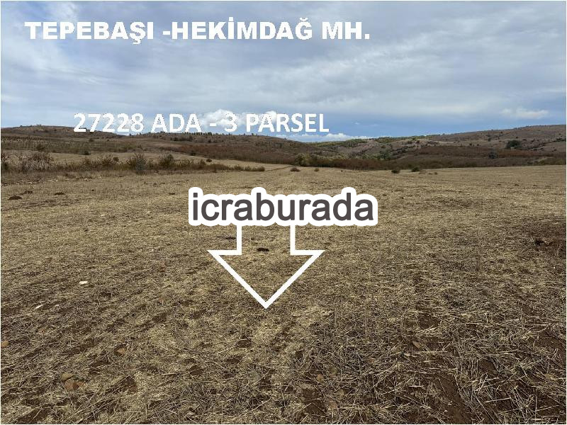 icralık  m2 Tarla Eskişehir Tepebaşı Hekimdağ