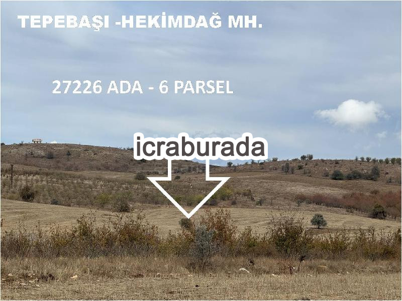 icralık  m2 Tarla Eskişehir Tepebaşı Hekimdağ