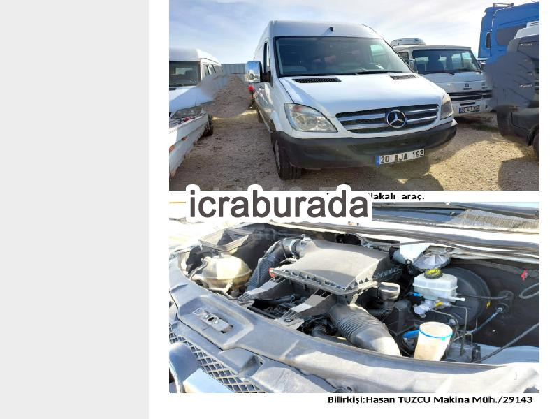 icralık Benz  906  Minibus Belirtilmedi Belirtilmedi Belirtilmedi