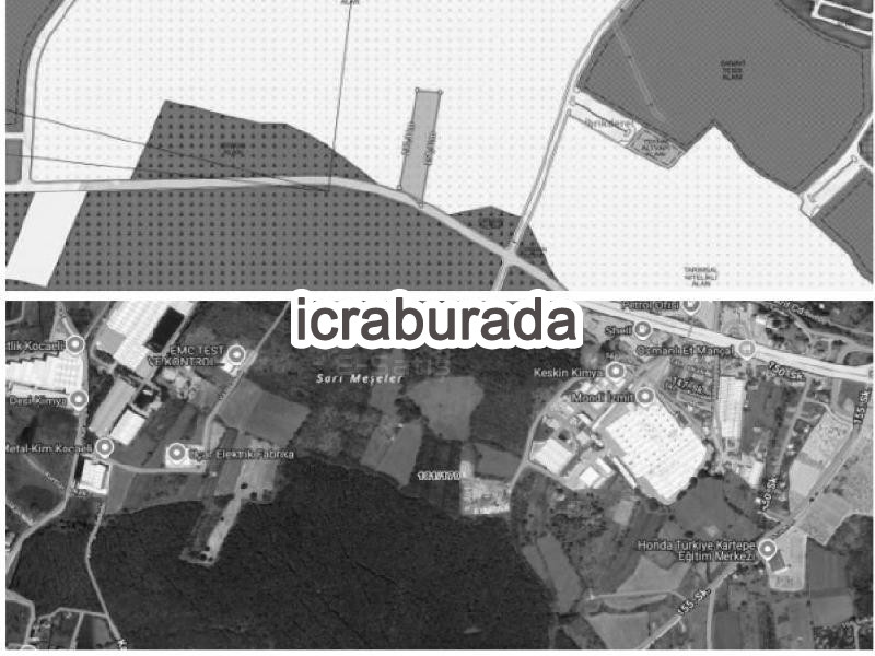 icralık  m2 Tarla Kocaeli Kartepe Uzuntarla
