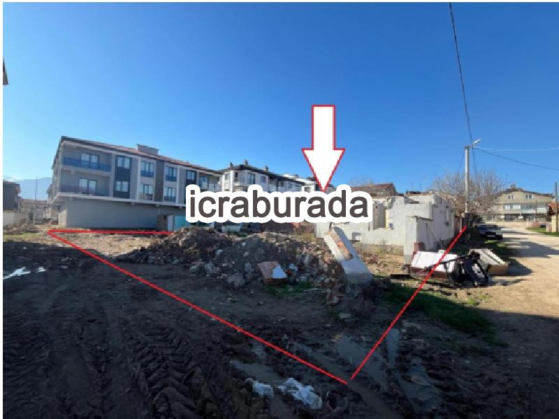 icralık  m2 Arsa Bursa İnegöl Akhisar
