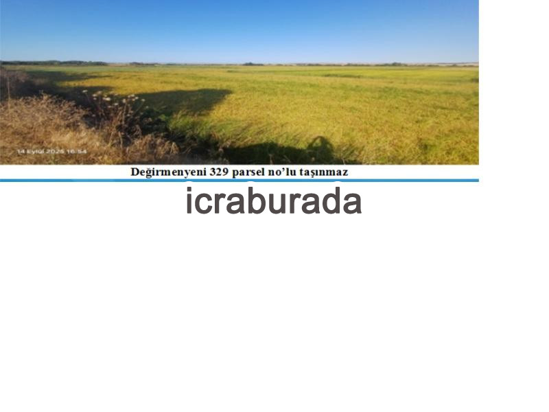 icralık  m2 Tarla Edirne Merkez Değirmenyeni