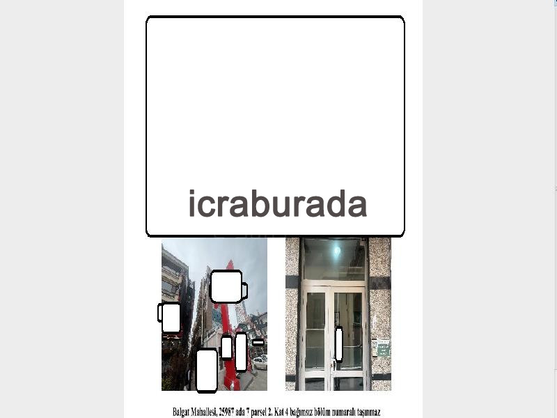 icralık  m2 Diger Ankara Çankaya Balgat