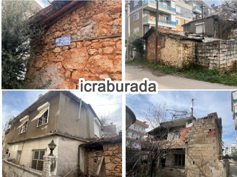 icralık  m2 Arsa Antalya Muratpaşa Kiziltoprak