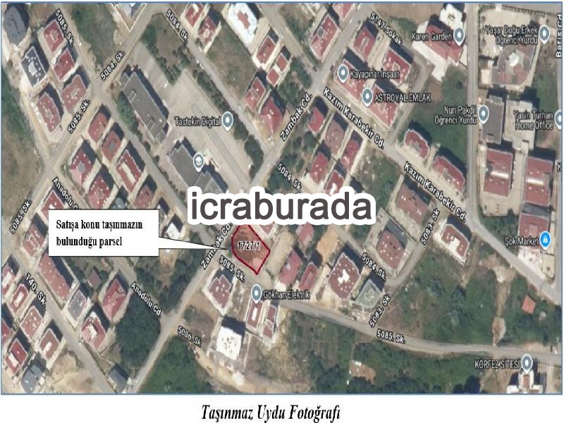 icralık  m2 Tarla Samsun Atakum Büyükoyumca