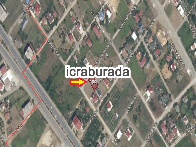 icralık  m2 Tarla Samsun Atakum Çatalçam