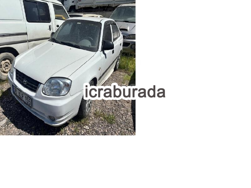 icralık Hyundai  ACCENT 1.3 ADMIRE HY KLM  Otomobil Belirtilmedi Belirtilmedi Belirtilmedi