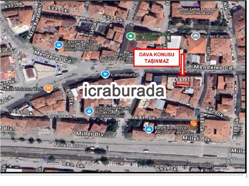 icralık 7 m2 Dukkan Kırıkkale Merkez Kurtuluş 1.kisim