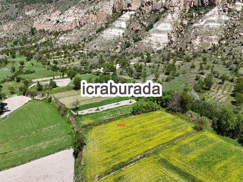icralık  m2 Bag Nevşehir Ürgüp Karlik