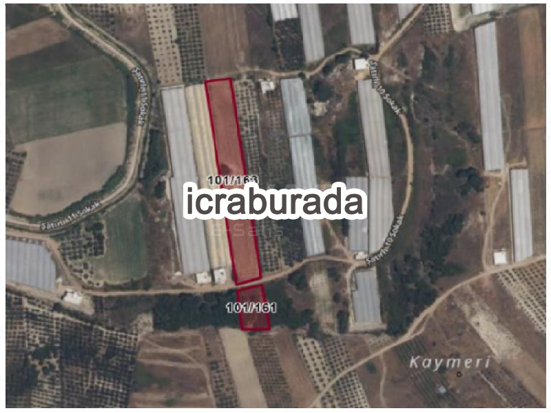 icralık  m2 Tarla Antalya Serik Şatirli