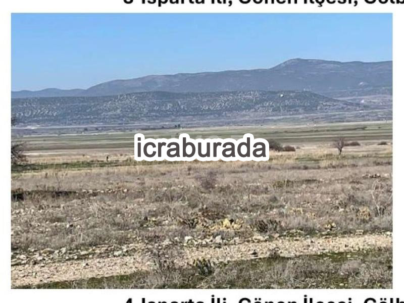 icralık  m2 Tarla Isparta Gönen Gölbaşi