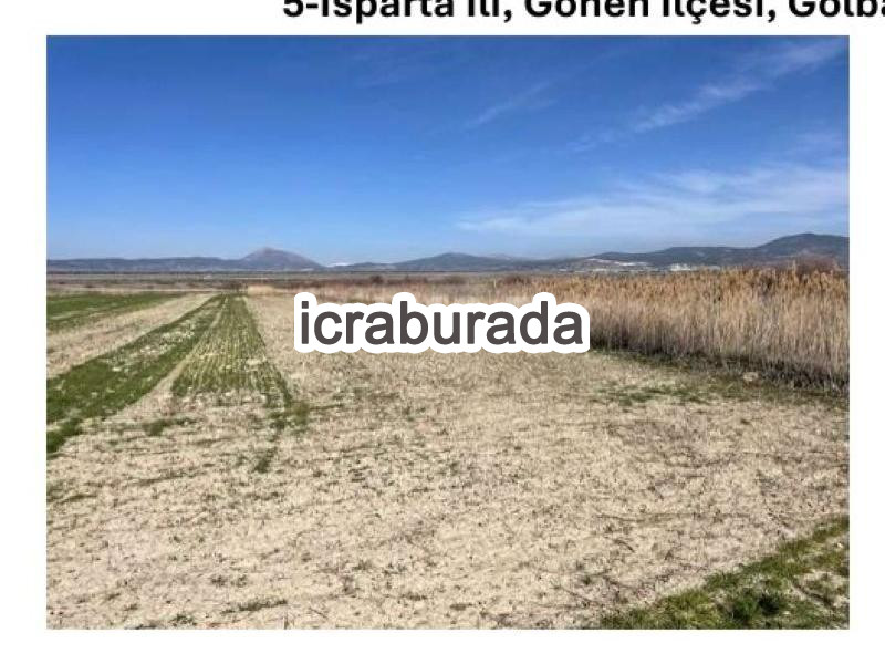 icralık  m2 Tarla Isparta Gönen Gölbaşi
