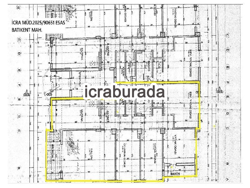 icralık  m2 Daire Eskişehir Tepebaşı Batikent