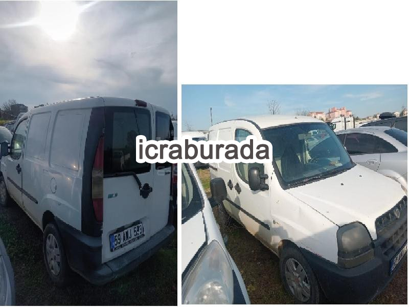 icralık Fiat Doblo Cargo Kamyonet Kırklareli Babaeski Babaeski