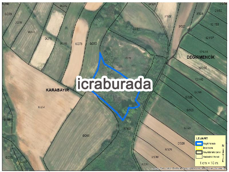 icralık  m2 Tarla Kırklareli Babaeski Karabayir