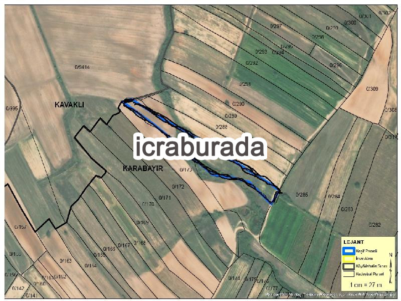 icralık  m2 Tarla Kırklareli Babaeski Karabayir
