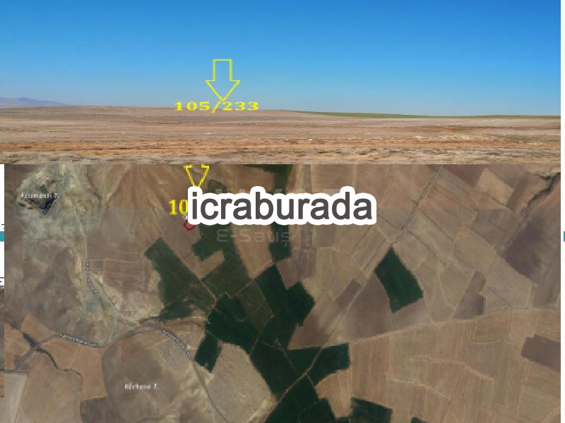 icralık  m2 Tarla Kırşehir Merkez Saraycik