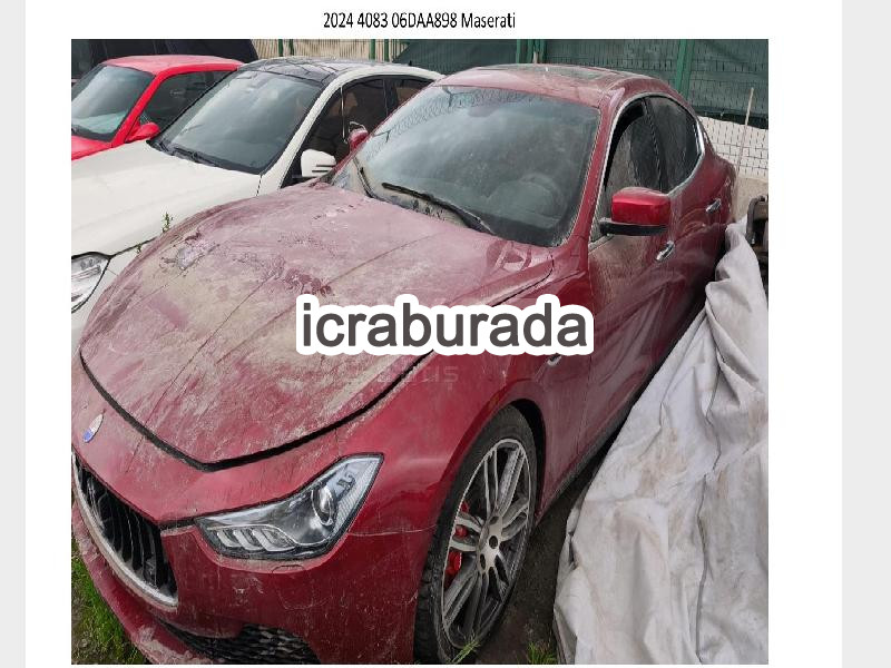 icralık Maserati  Otomobil Belirtilmedi Belirtilmedi Belirtilmedi