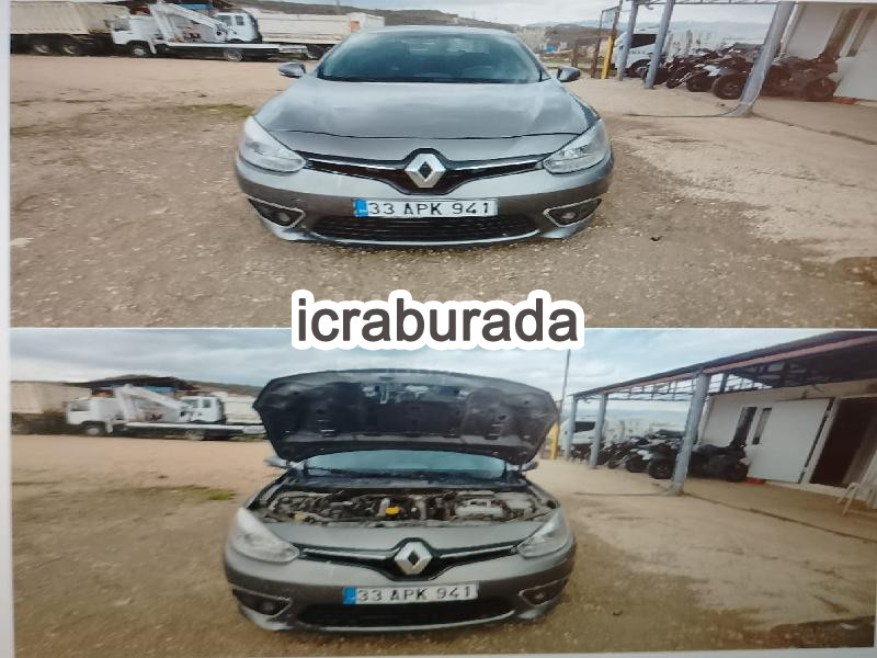 icralık Renault  FLUENCE 1.5 dCI  Otomobil Belirtilmedi Belirtilmedi Belirtilmedi