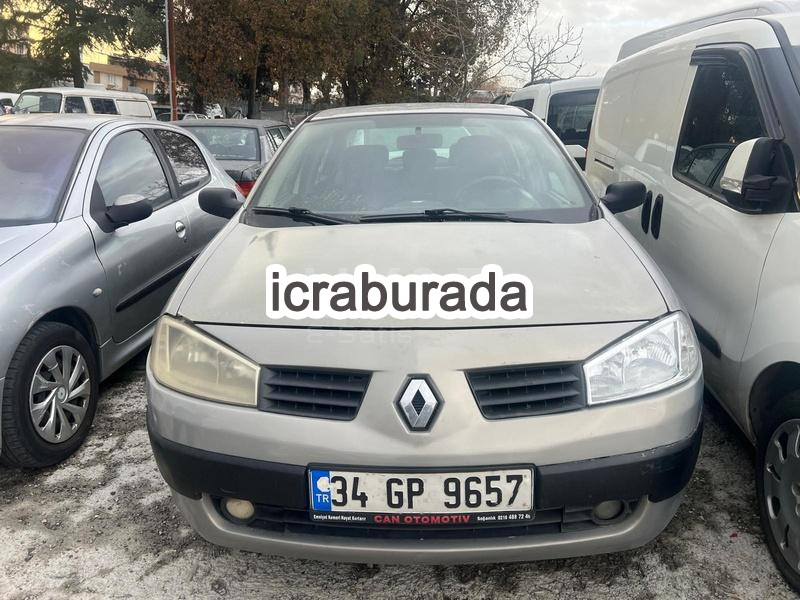 icralık Renault  MEGANE II SEDAN SPORVAY  Otomobil Belirtilmedi Belirtilmedi Belirtilmedi