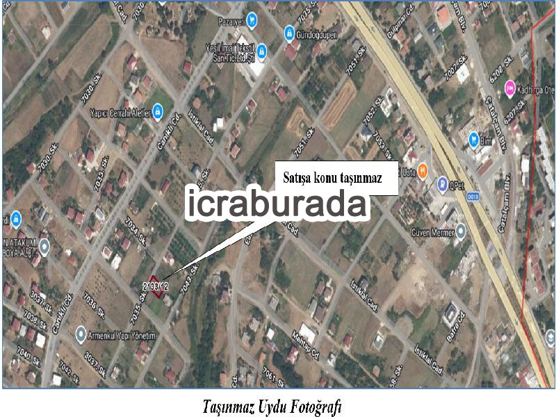 icralık  m2 Arsa Samsun Atakum Çatalçam