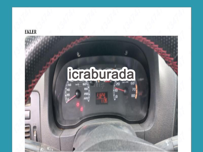 icralık Fiat  ALBEA RSTY 1.4  Otomobil Aydın Nazilli Merkez