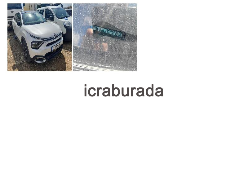 icralık Citroen  B  Otomobil Belirtilmedi Belirtilmedi Belirtilmedi