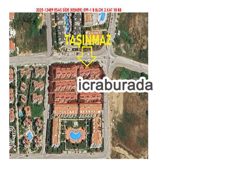 icralık 10 m2 Daire Antalya Manavgat Side(Kemer)