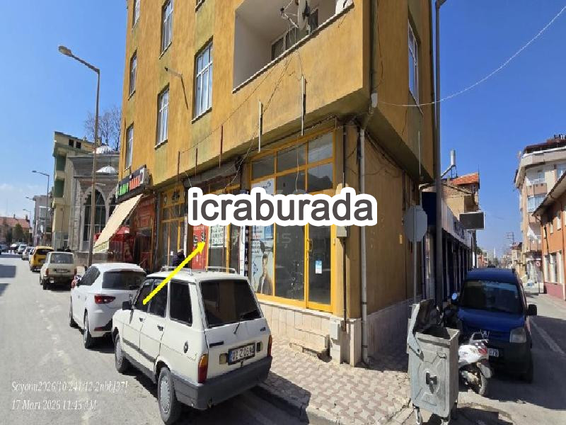 icralık  m2 Dukkan Konya Sarayönü Bati İstasyon