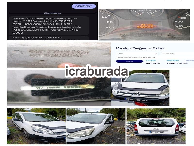 icralık Citroen   Kamyonet Belirtilmedi Belirtilmedi Belirtilmedi