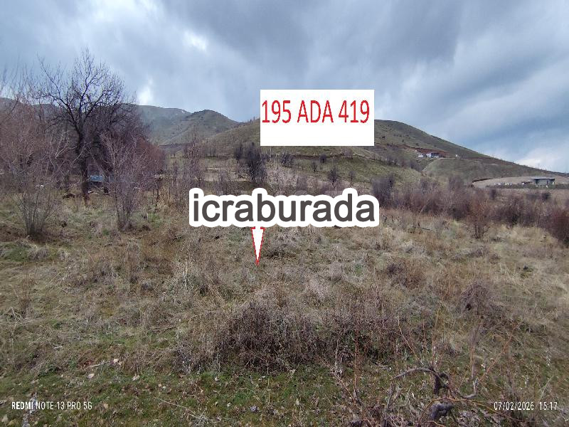 icralık  m2 Bag Elazığ Merkez Gözebaşi (Kinederiç)