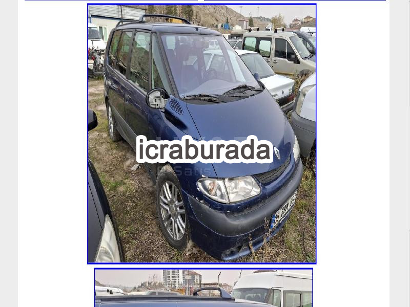 icralık Renault  JE  Otomobil Belirtilmedi Belirtilmedi Belirtilmedi