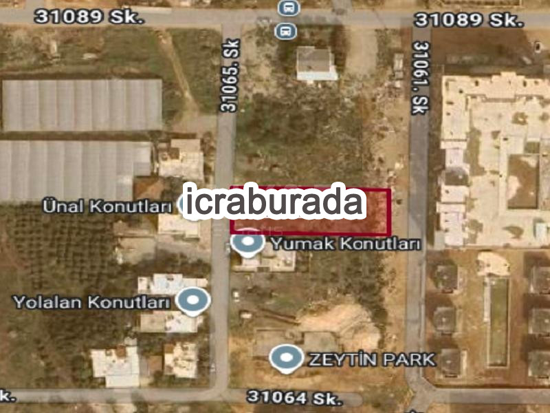 icralık  m2 Arsa Antalya Aksu Altintaş