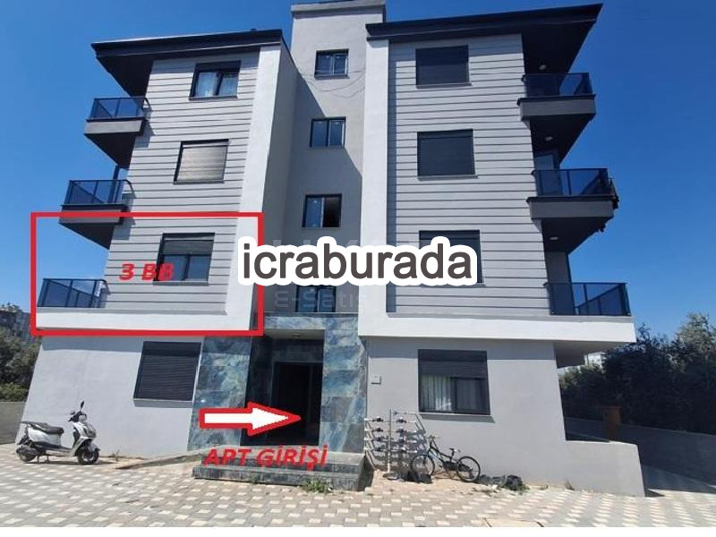 icralık 3 m2 Daire Antalya Kepez Şelale