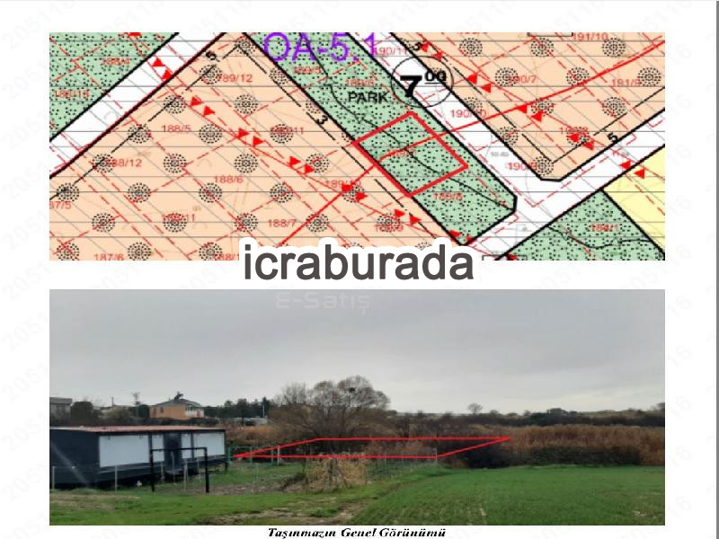 icralık  m2 Arsa Çanakkale Gelibolu Koruköy